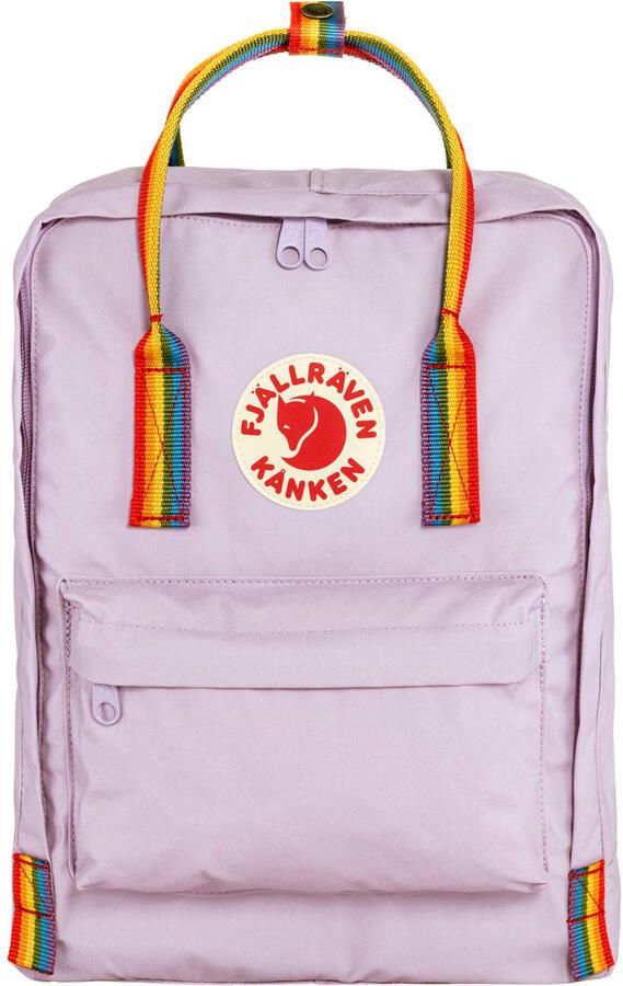 Fjällräven Regenboog Pastel Rugzak met Meerdere Zakken Purple Unisex