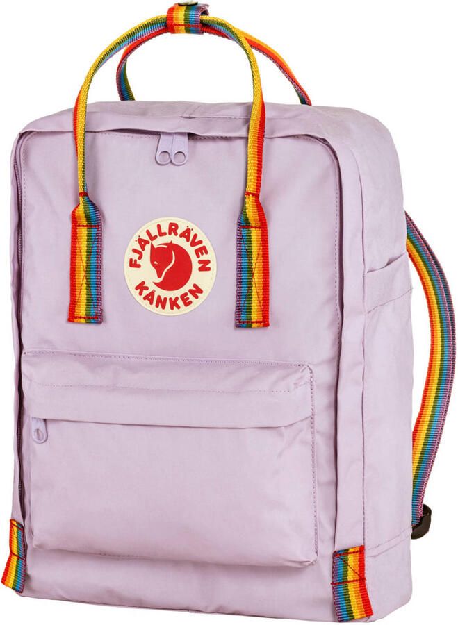 Fjällräven Regenboog Pastel Rugzak met Meerdere Zakken Purple Unisex - Foto 3