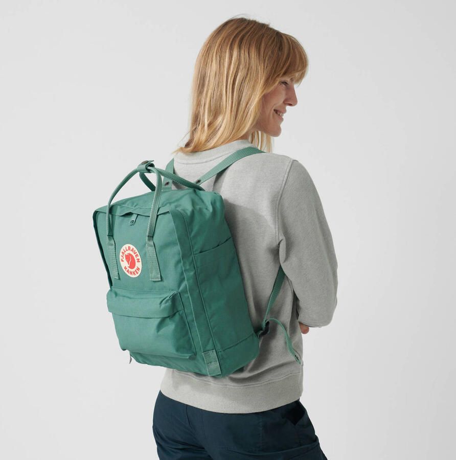 Fjällräven Functionele Lichtgewicht Toeristenrugzak Kanken Green Unisex