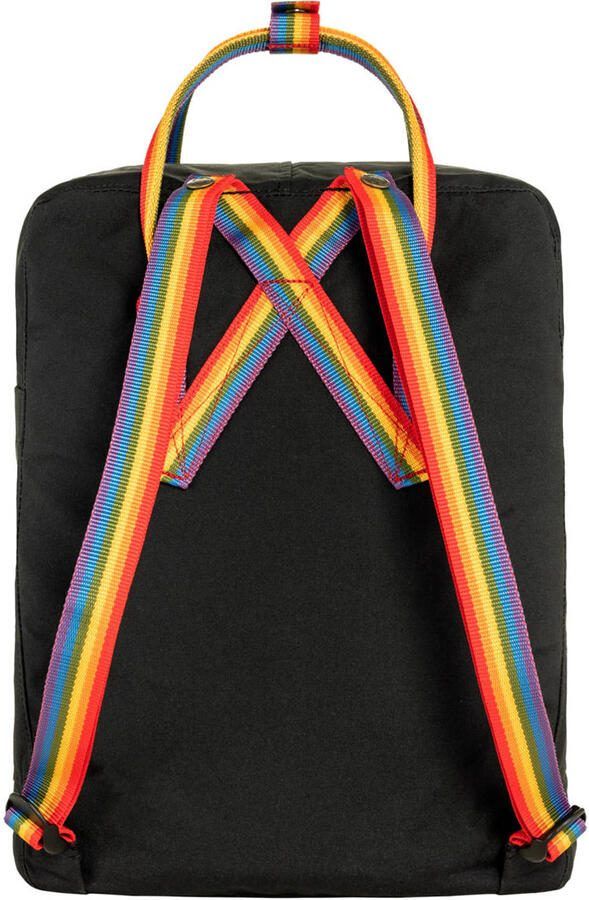 Fjällräven Regenboog Zwarte Rugzak met Meerdere Zakken Black Heren - Foto 3