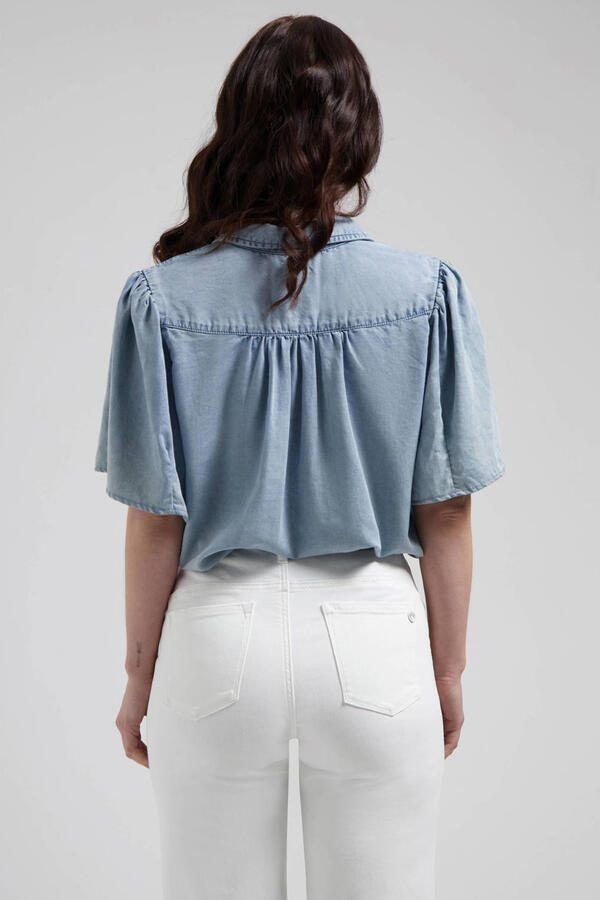 Florez Ana Flared Pocket flared jeans ecru - Foto 3