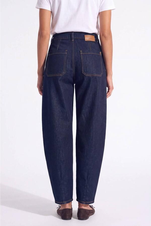 Florez barrel jeans dark blue - Foto 3