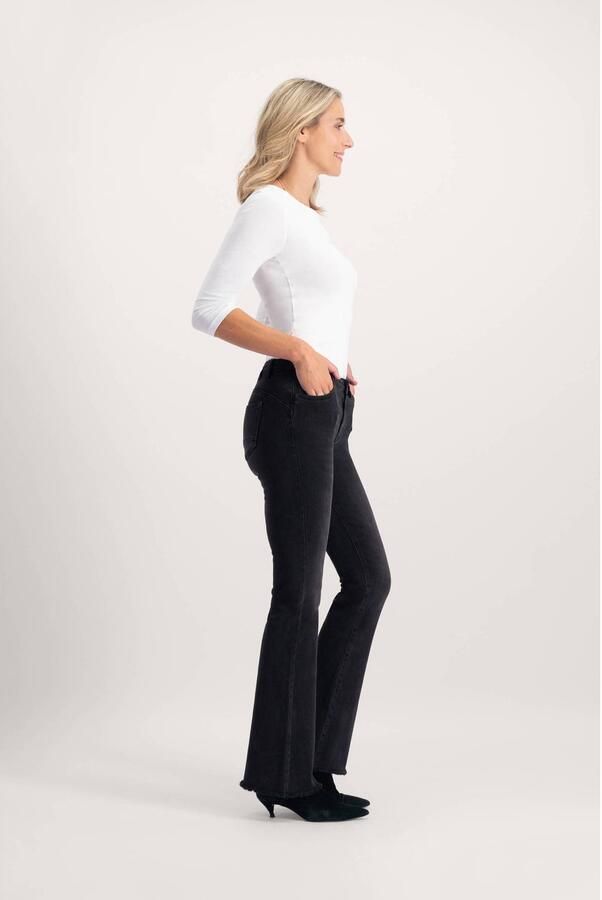 Florez flared jeans black denim - Foto 2