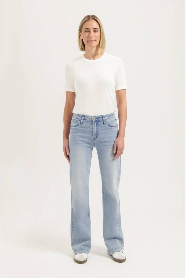 Florez Sophie Straight Jeans Blue Dames - Foto 2