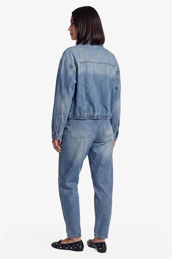 FLURESK barrel jeans middelblauw - Foto 3