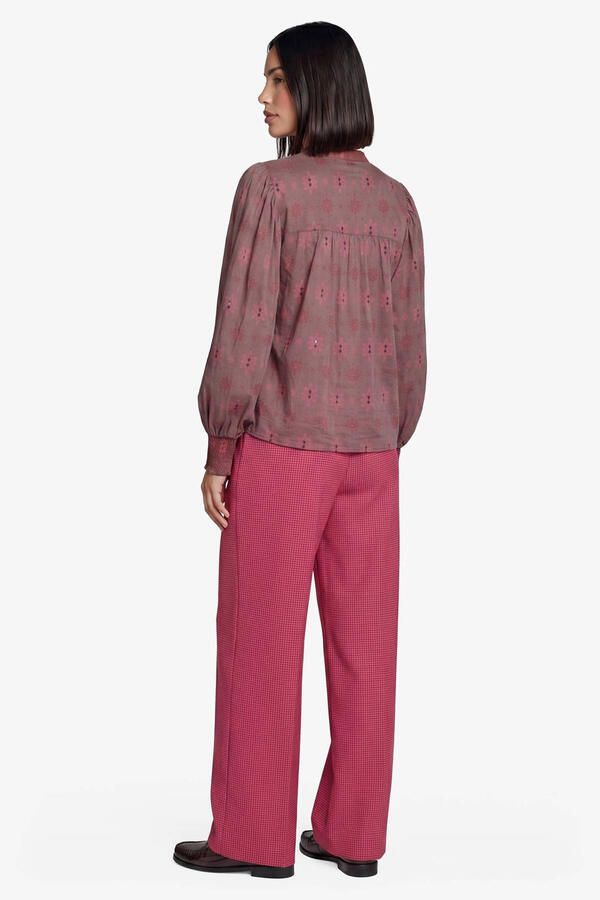 FLURESK blouse met print rood - Foto 3