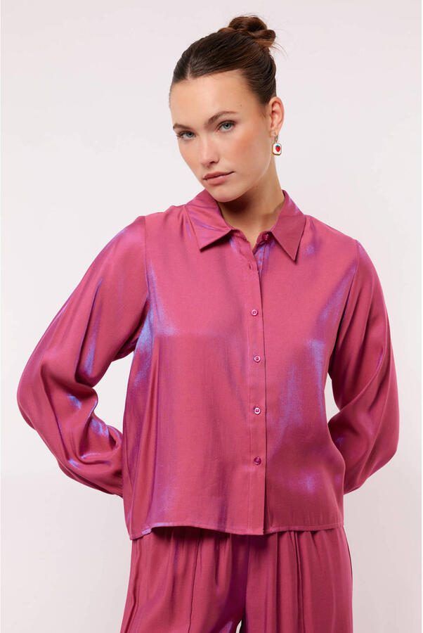 FLURESK blouse roze