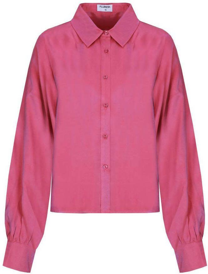FLURESK blouse roze - Foto 2