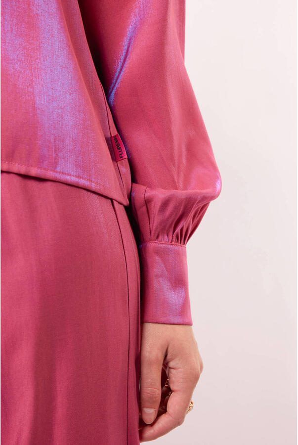 FLURESK blouse roze - Foto 3