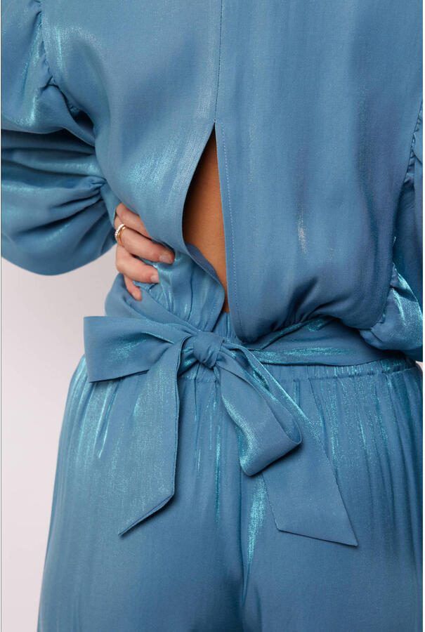FLURESK blousetop blauw - Foto 3