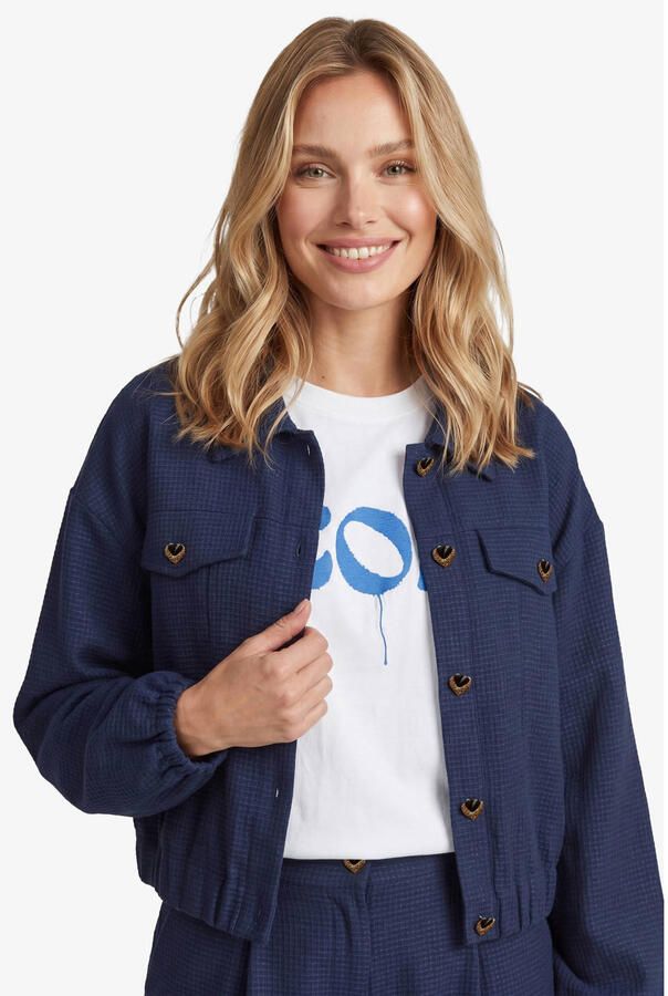 FLURESK bomberjack blauw