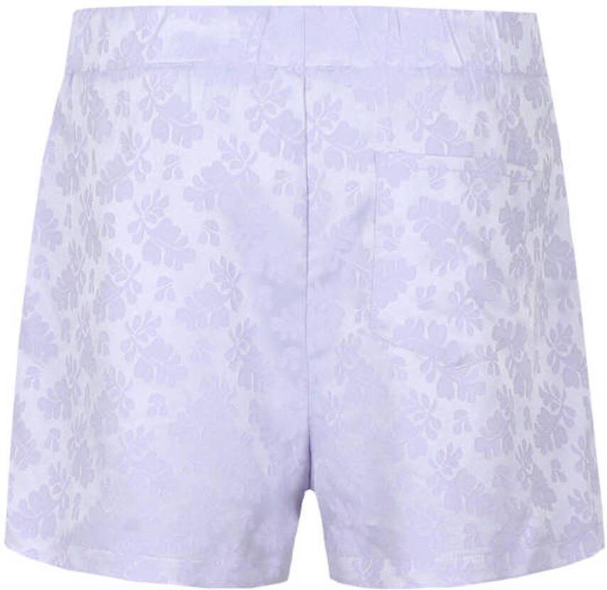 FLURESK gebloemde skort lila - Foto 2