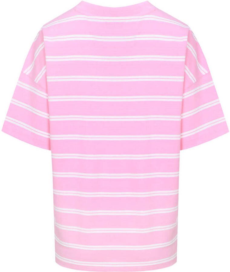 FLURESK gestreepte T-shirt roze - Foto 2