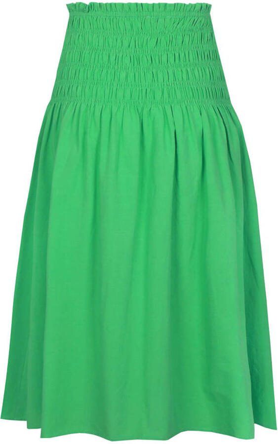 FLURESK midi rok groen - Foto 3