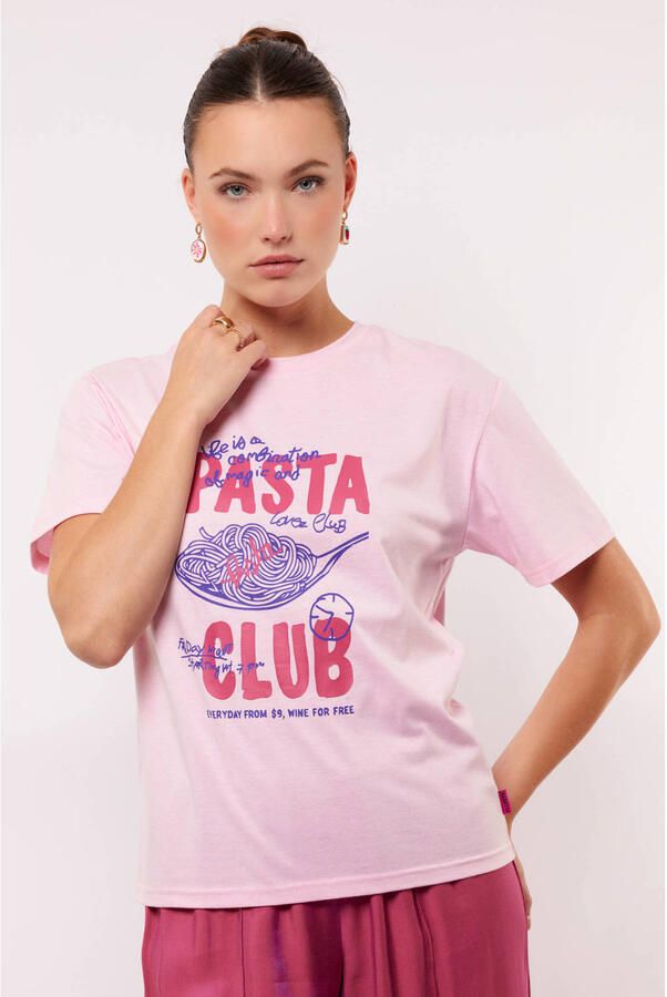 FLURESK T-shirt lichtroze