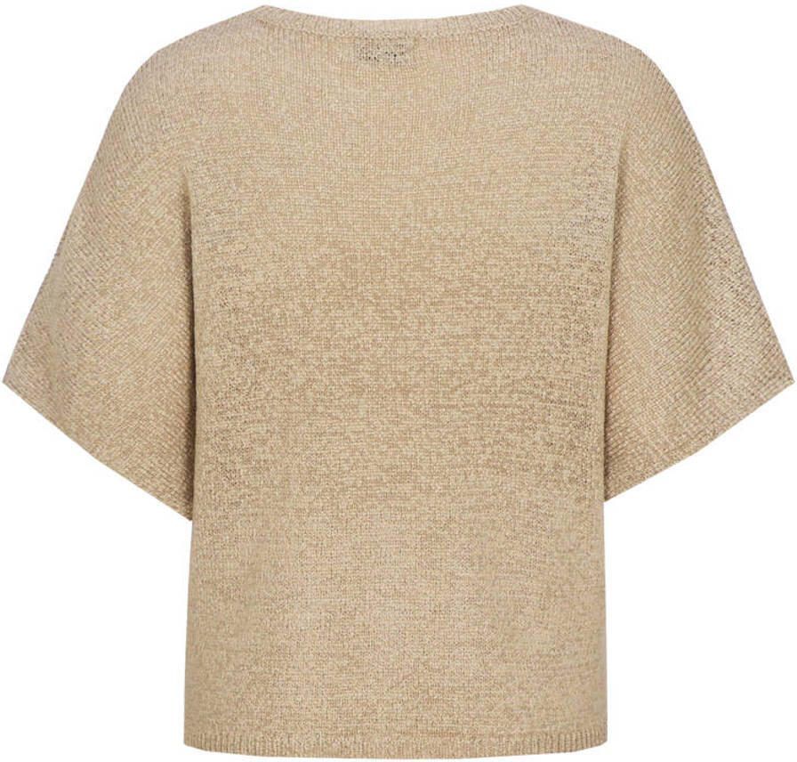 FLURESK top camel fijn gebreid - Foto 2