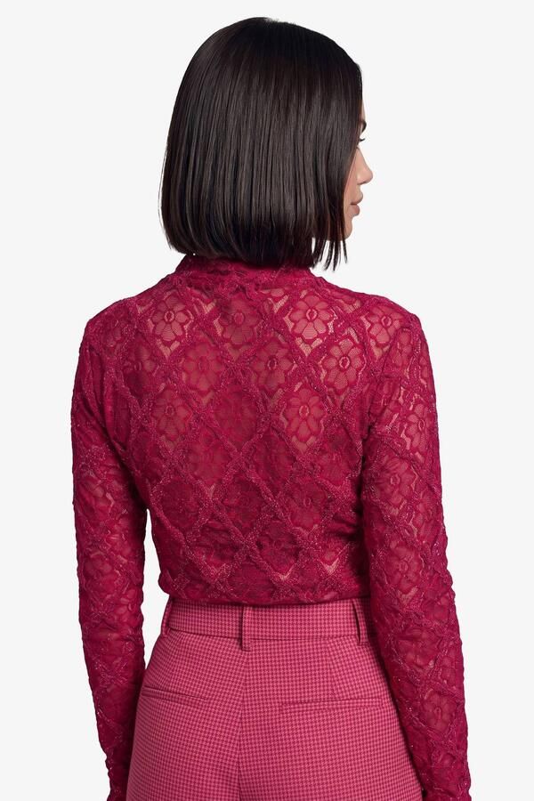 FLURESK top met print roze - Foto 3