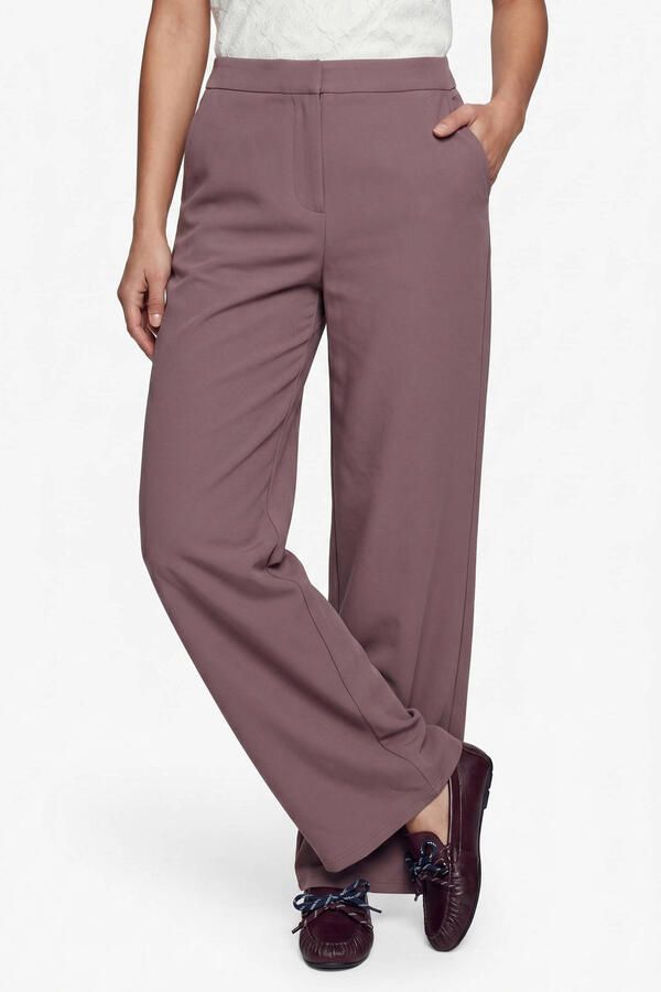 FLURESK wide leg broek oudroze
