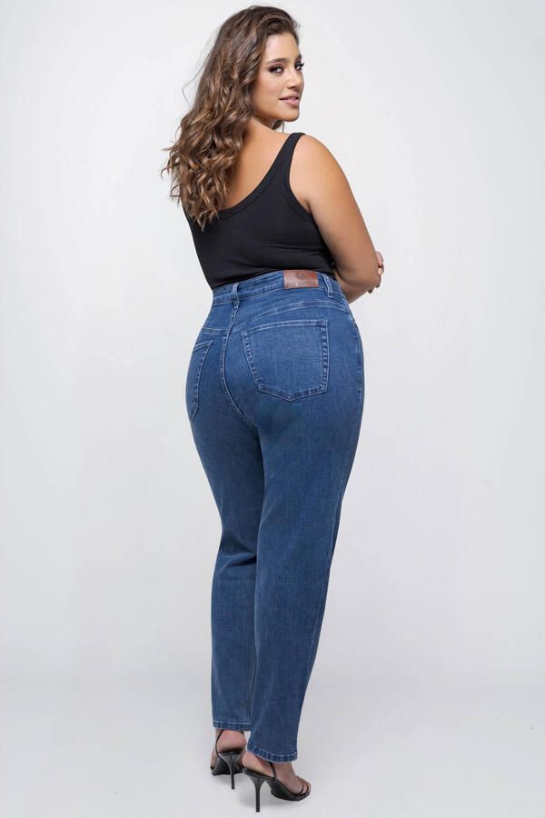 Fox Factor high waist skinny jeans medium blue denim - Foto 3