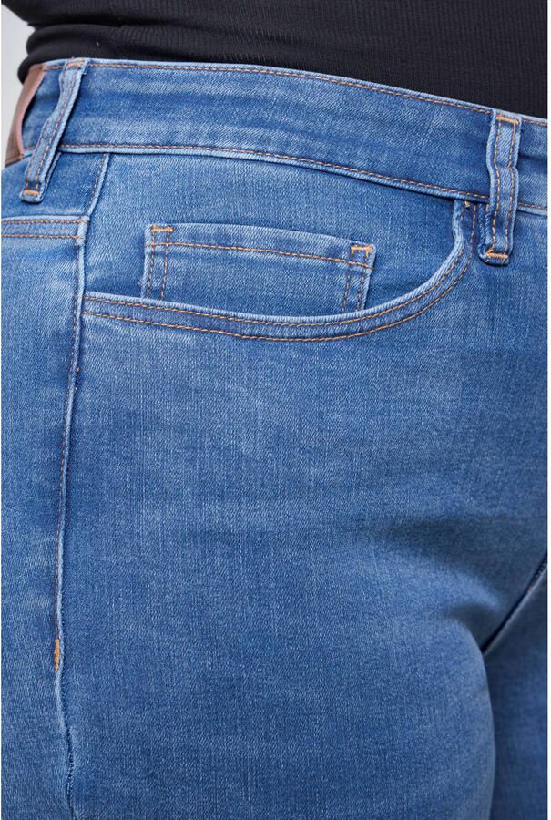 Fox Factor ROXI Coast Blue high waist skinny jeans medium blue denim - Foto 2