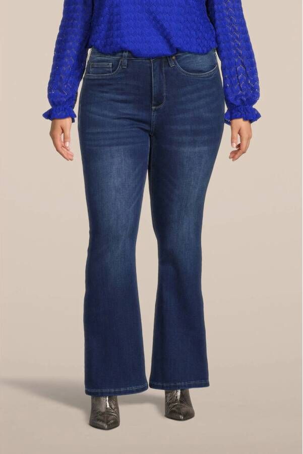 Fox Factor high waist flared jeans Bobi medium blue denim