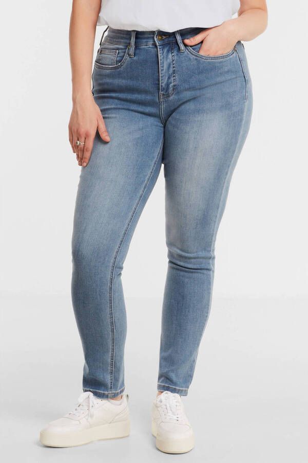 Fox Factor high waist slim fit jeans IRI marine blue