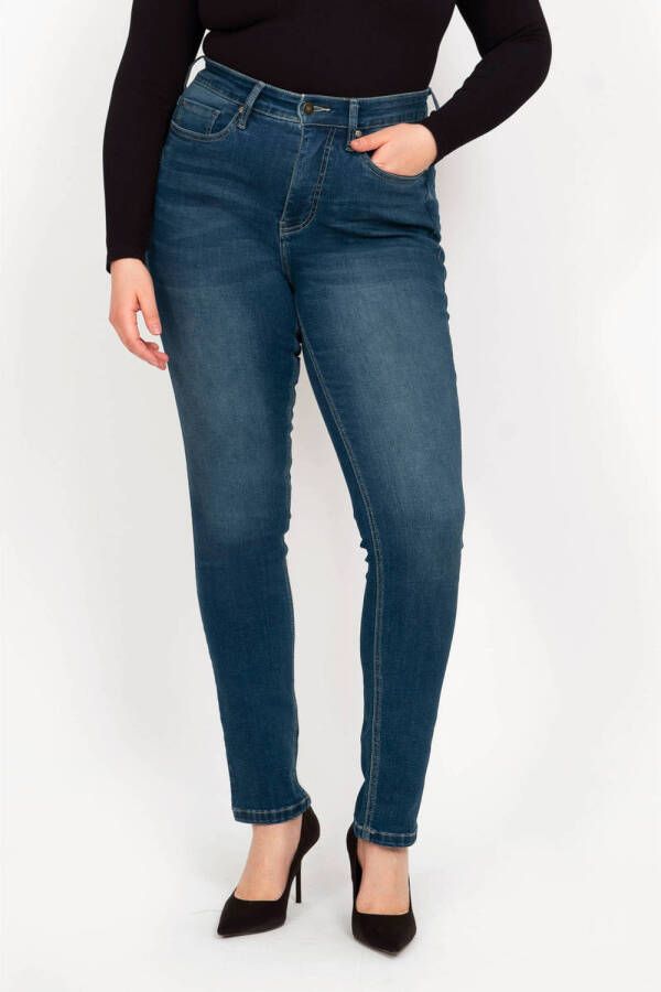 Fox Factor high waist slim fit jeans IRI rocky blue