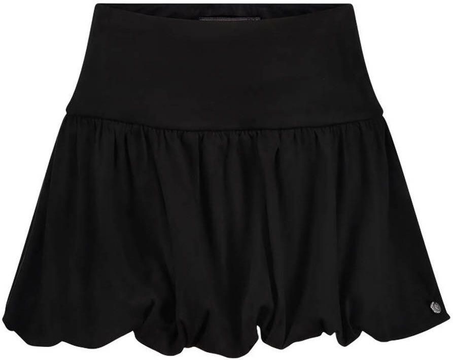 Frankie&Liberty ballonrok zwart Meisjes Polyester Effen