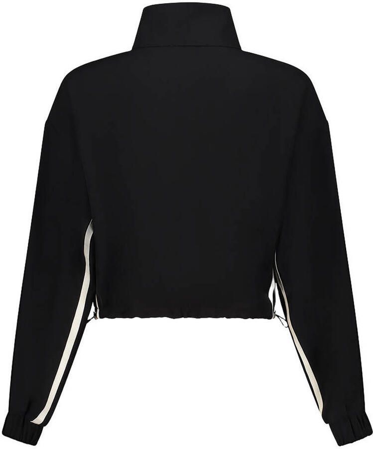 Frankie&Liberty boxy sweater zwart Trui Meisjes Polyester Opstaande kraag - Foto 2