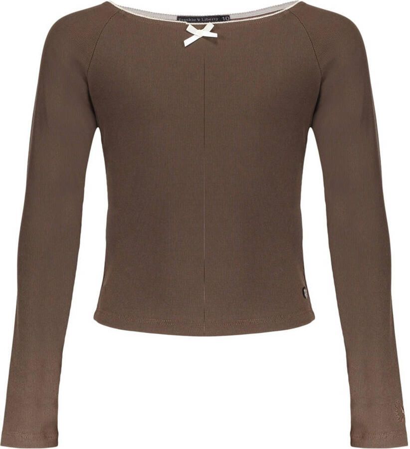 Frankie&Liberty longsleeve bruin