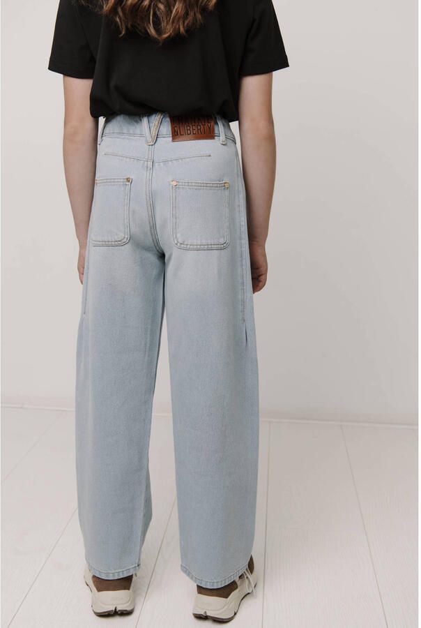 Frankie&Liberty low waist barrel jeans light blue denim - Foto 2