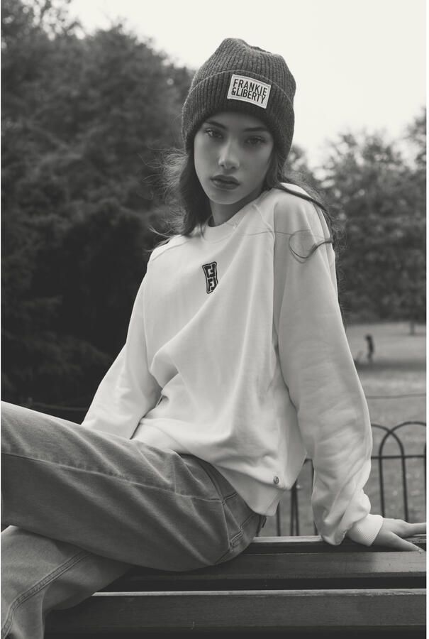 FRANKIE & LIBERTY Meisjes Truien & Vesten Patricia Sweater Gebroken Wit - Foto 5