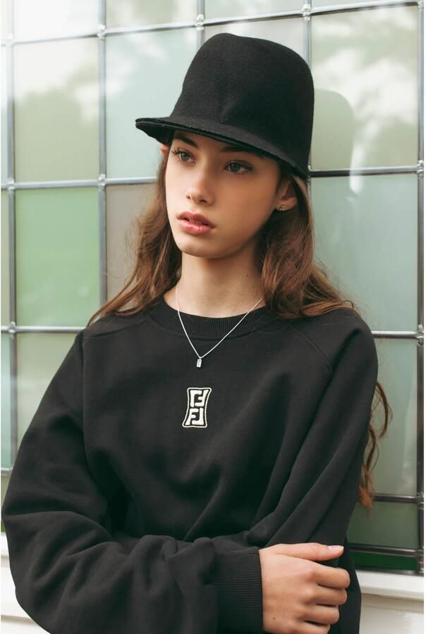 FRANKIE & LIBERTY Meisjes Truien & Vesten Patricia Sweater Zwart