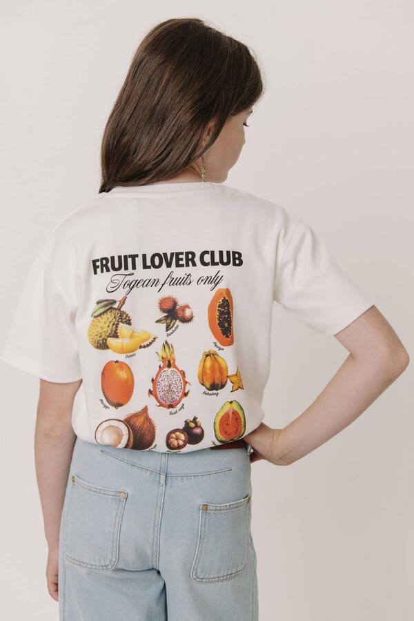 Frankie&Liberty T-shirt met backprint wit - Foto 2