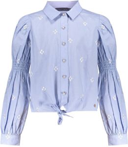 Frankie&Liberty gebloemde blouse Fabia blauw