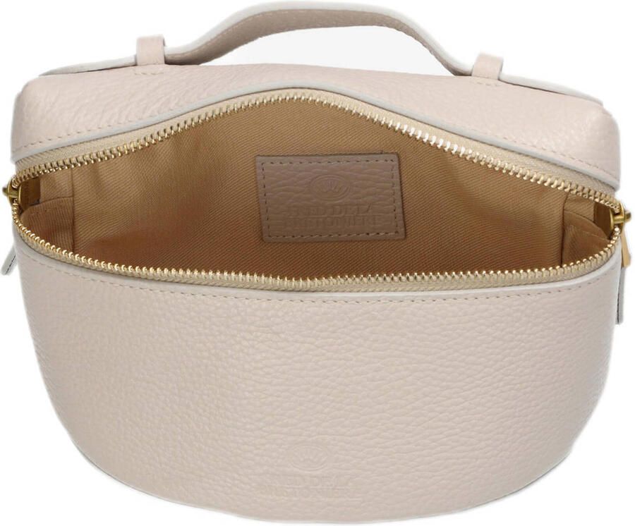 Fred de la Bretoniere leren crossbody tas LORI beige - Foto 2