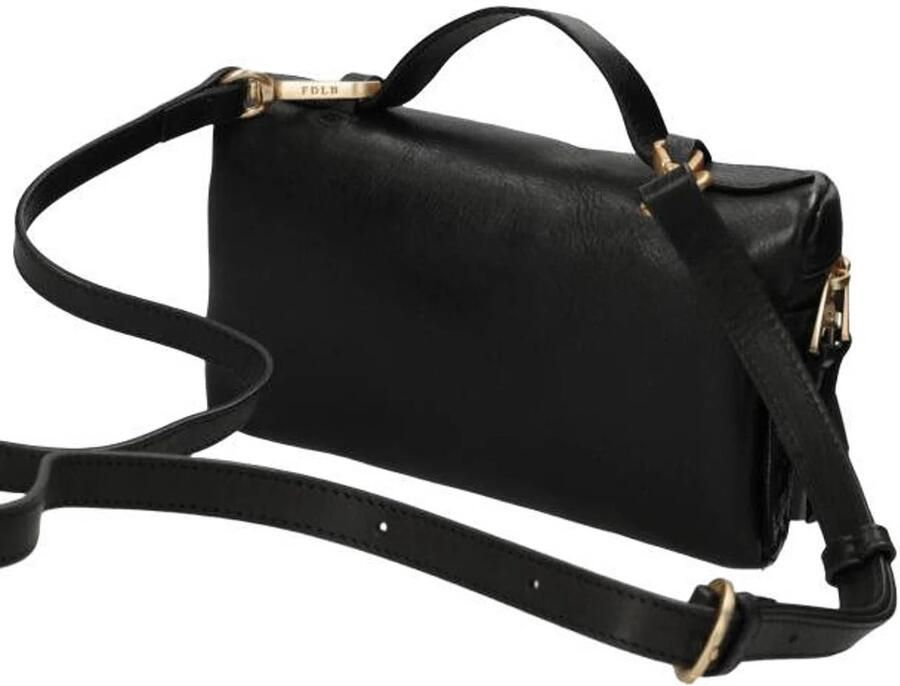 Fred de la Bretoniere leren crossbody tas Lori zwart - Foto 3