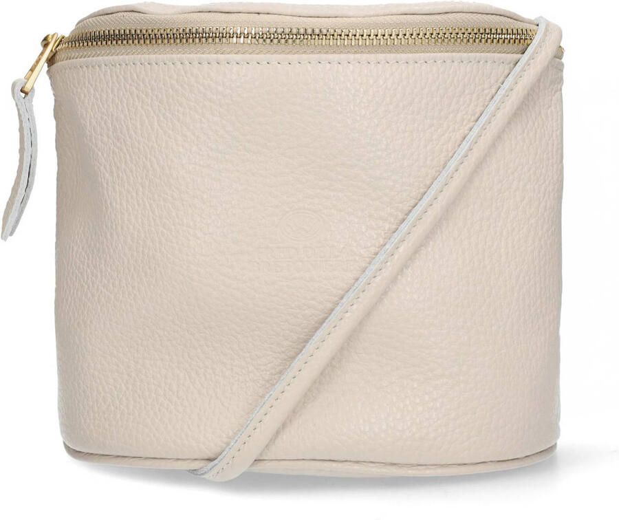 Fred de la Bretoniere leren crossbody tas MARIANNEKE ecru