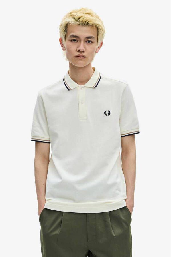 Fred Perry regular fit polo ecru