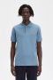 Fred Perry regular fit polo met logo ash blue - Thumbnail 1