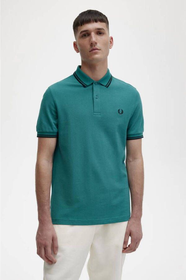 Fred Perry Klassieke Piqué Polo Shirt Green Heren