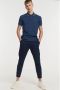Fred Perry regular fit polo Twin tipped met contrastbies donkerblauw - Thumbnail 2