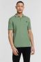 Fred Perry regular fit polo Twin tipped met contrastbies pistachio - Thumbnail 2