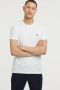 FRED PERRY Heren Polo's & T-shirts Ringer T-shirt Wit - Thumbnail 2