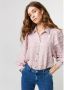 Freebird blouse Kendall met textuur lichtroze - Thumbnail 1