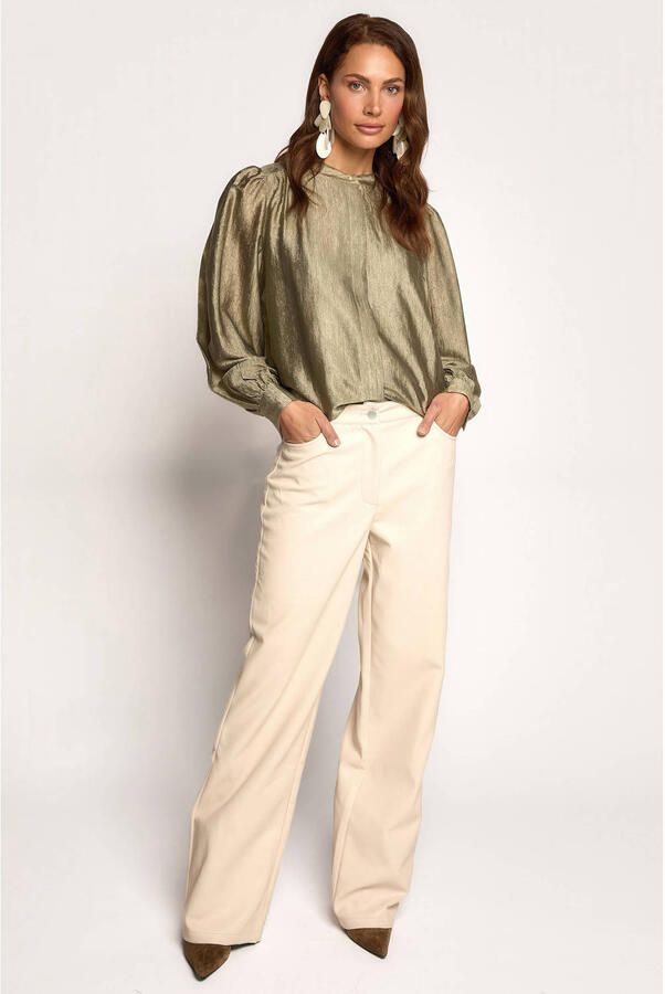 FREEBIRD Dames Blouses Bomber Brons - Foto 6