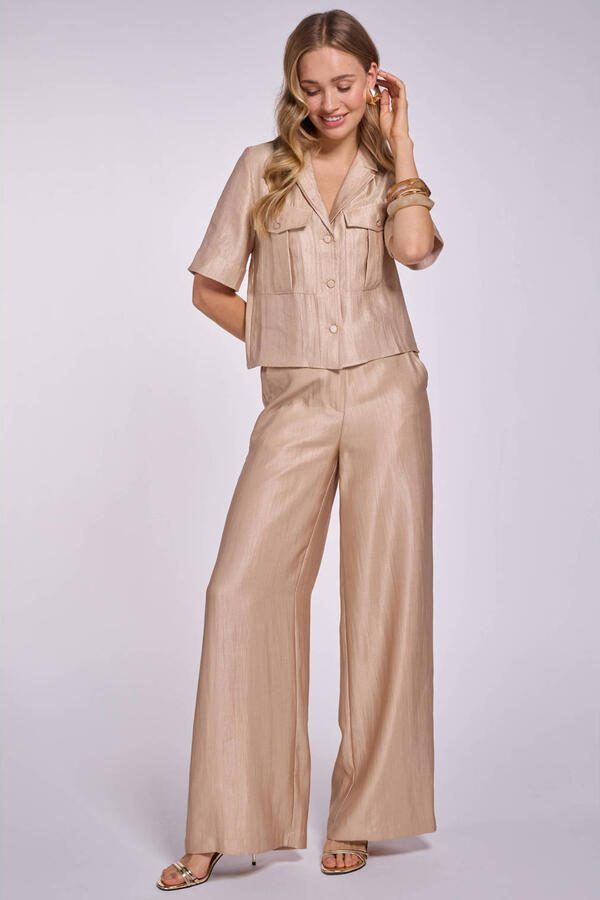 Freebird blouse goud - Foto 2