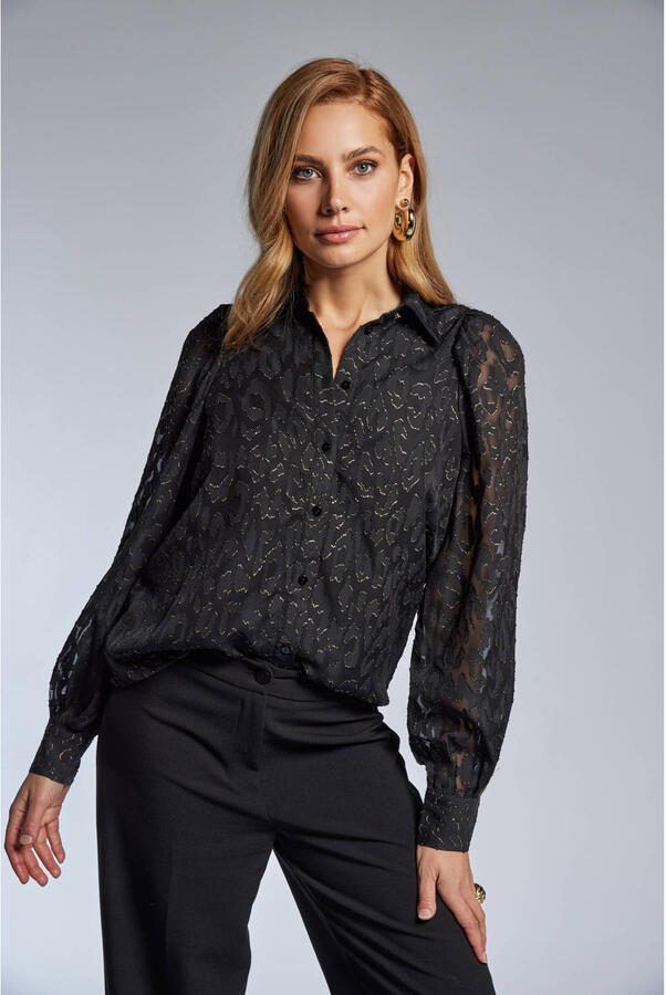 FREEBIRD Dames Blouses Kendall Zwart - Foto 5