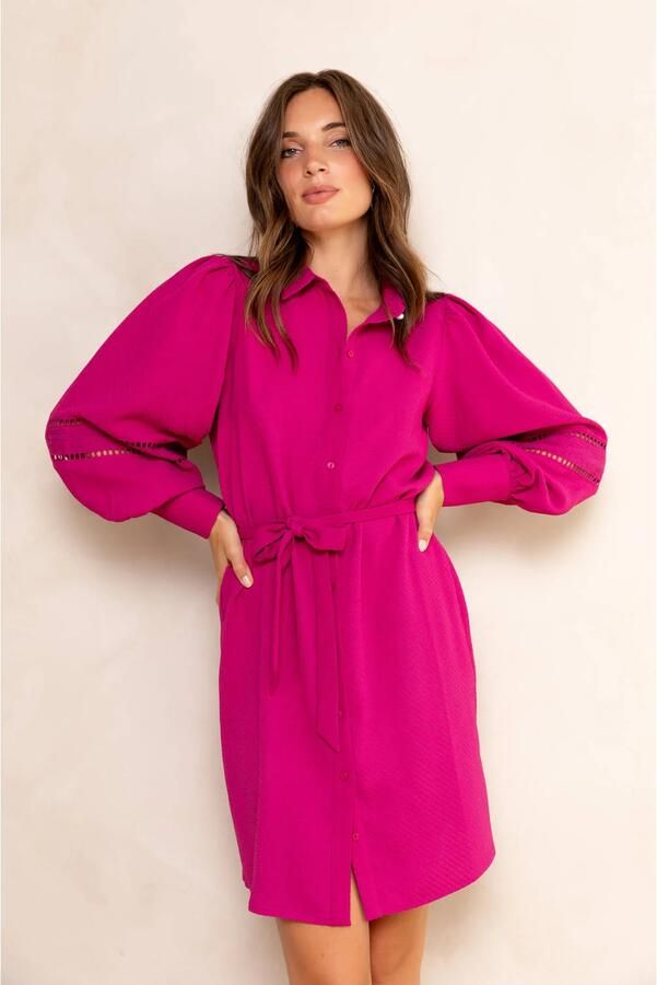 Freebird Roze Dalila Mini Jurk Pink Dames - Foto 5