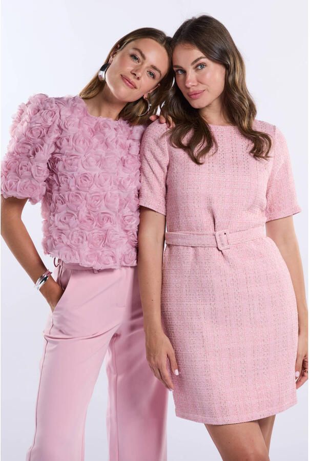 FREEBIRD Dames Broeken F-wv-heavy-vi-blend-26-1 Roze - Foto 5
